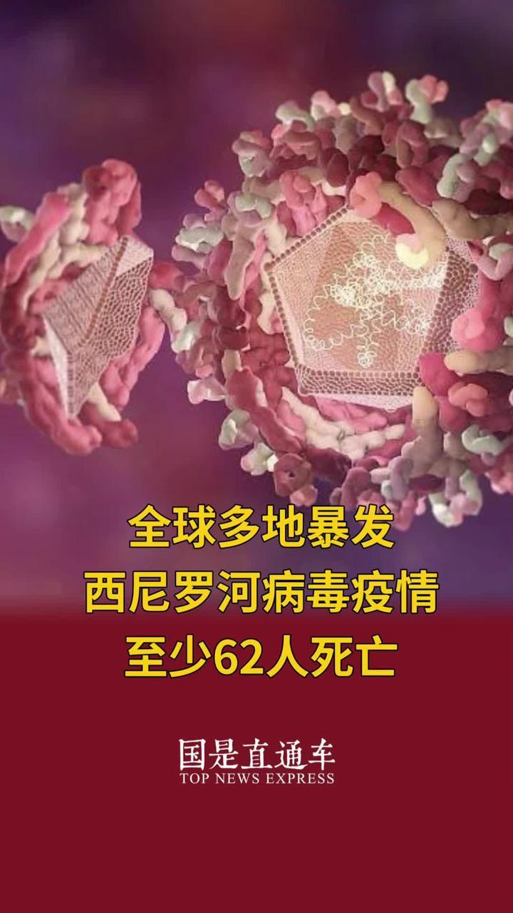 全球多地暴发西尼罗河病毒疫情 至少62人死亡