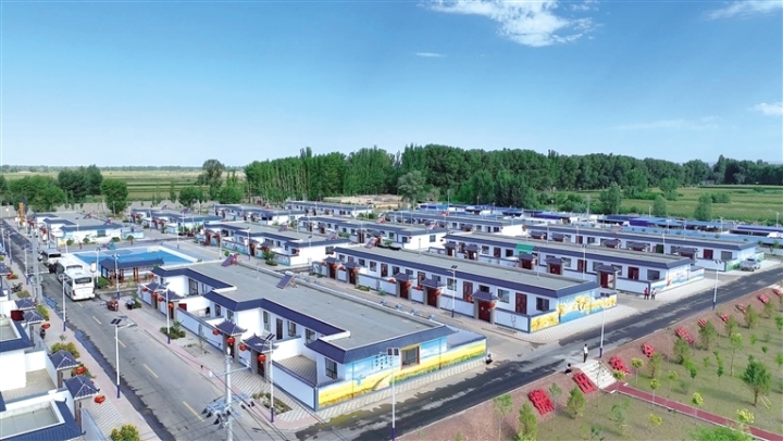 金塔激活乡村美丽基因 点靓振兴“丰”景线