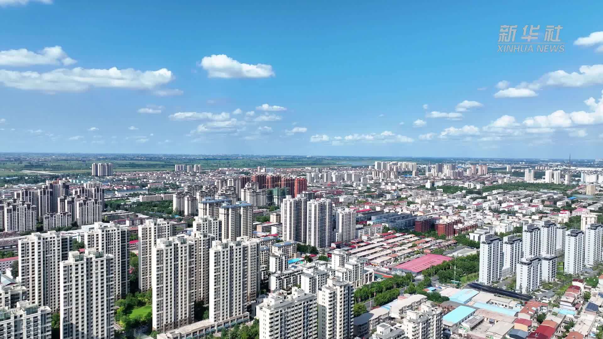 千城胜景｜河北藁城：晴空碧如海 美景入画来