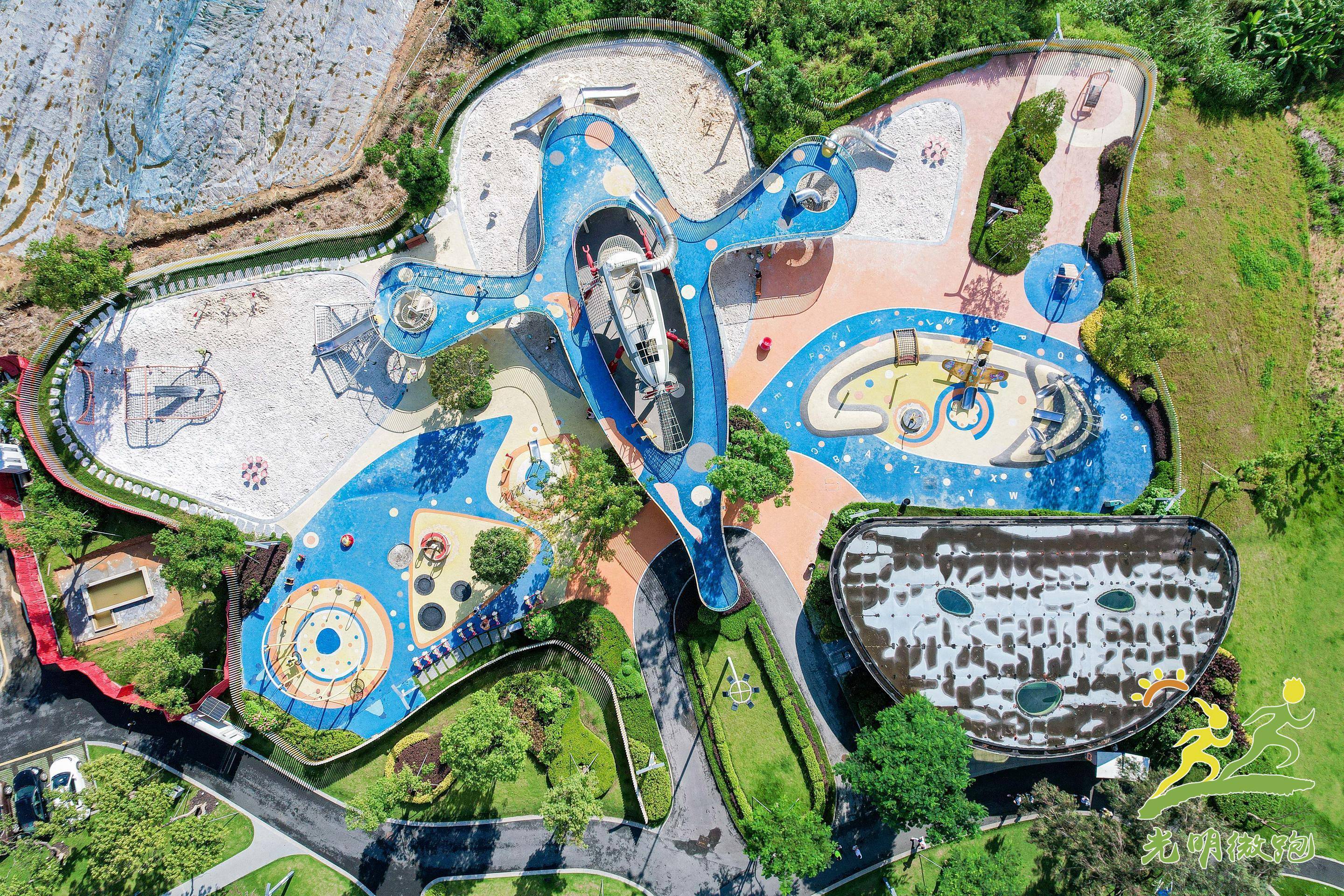 2024年光明微跑&middot;奇幻彩虹跑在明湖城市公园绚丽启幕