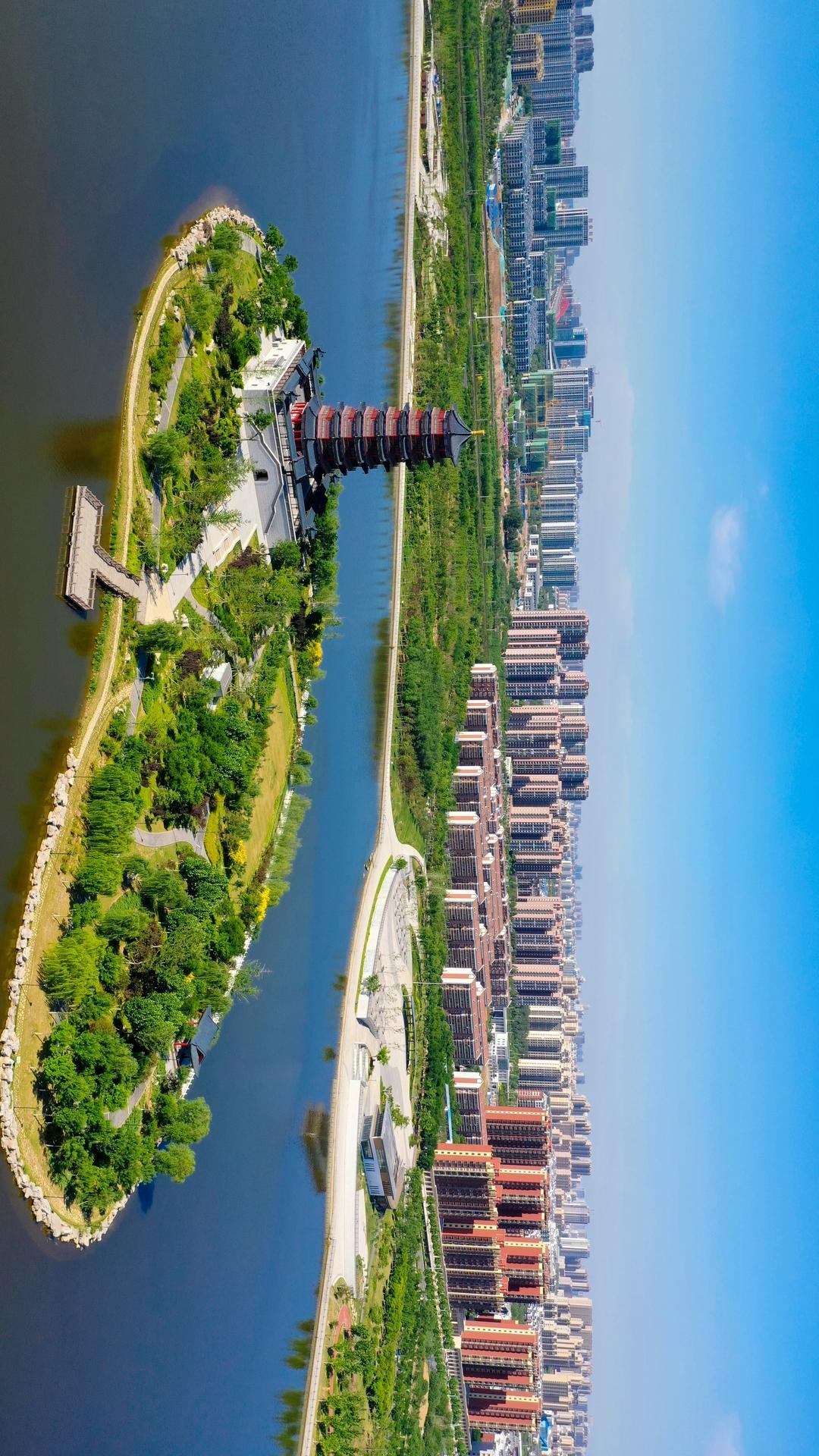 淄博孝妇河湿地公园 张店区委宣传部供图