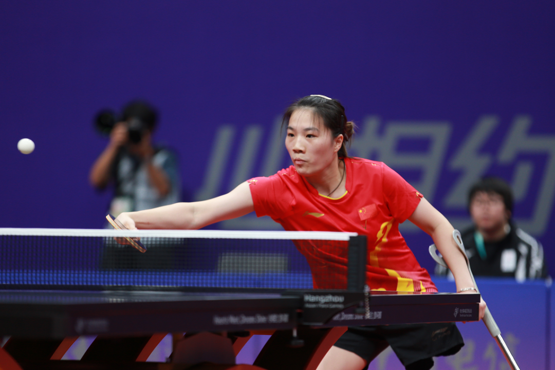 再添1金!东莞女将黄文娟巴黎残奥获乒乓球女子双打WD14金牌!