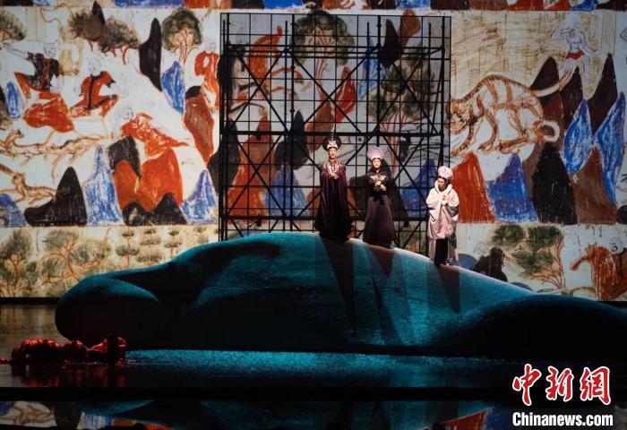 音乐剧《飞天》剧照　剧组供图