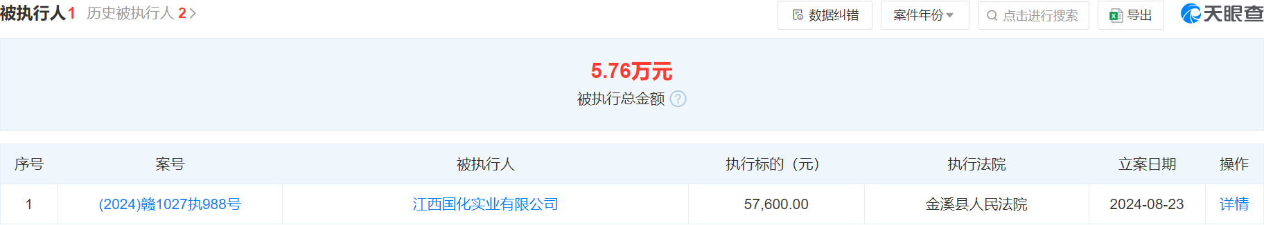 江西国化实业有限公司