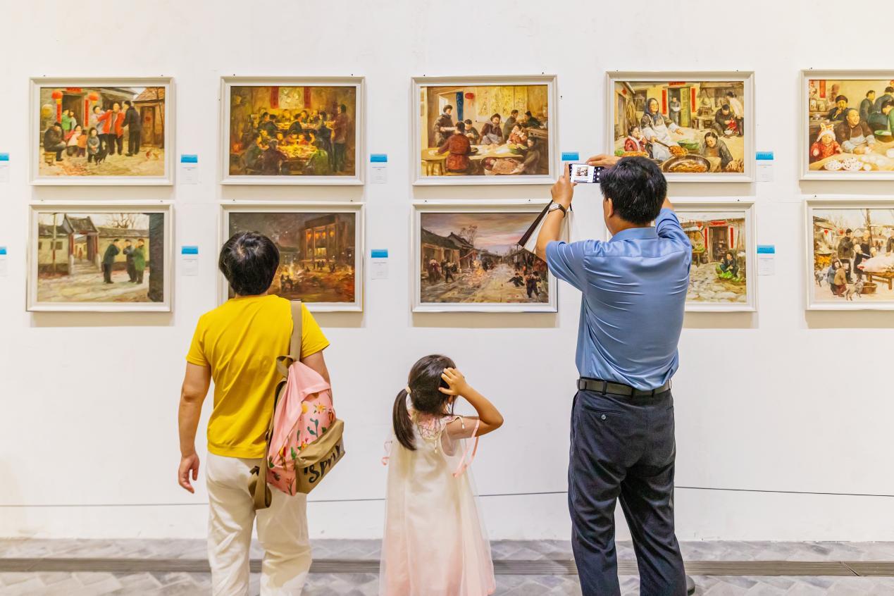 我家就在岸上住——百年济宁油画作品展在济宁美术馆举办