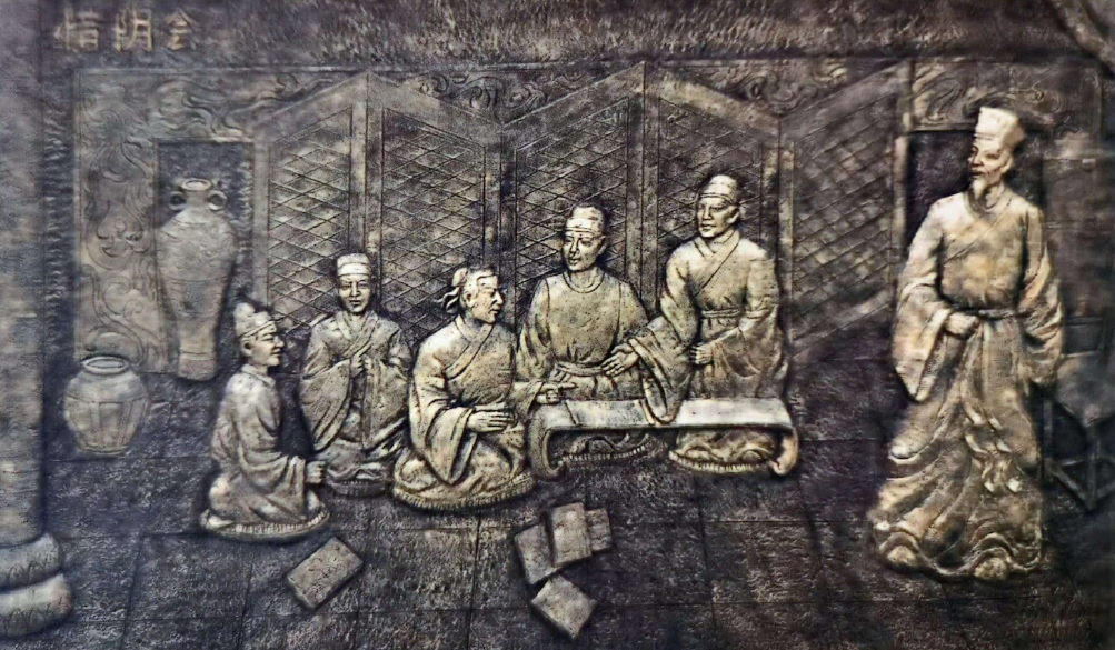 惜阴会众贤图。 作者供图