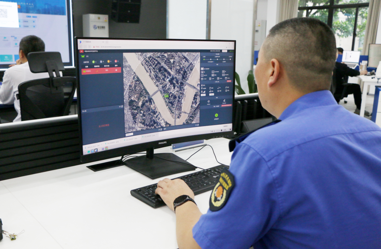 江北区探索打造打造低空共享无人机平台提升大综合一体化执法质效