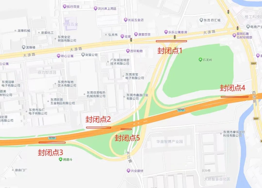 封闭示意图