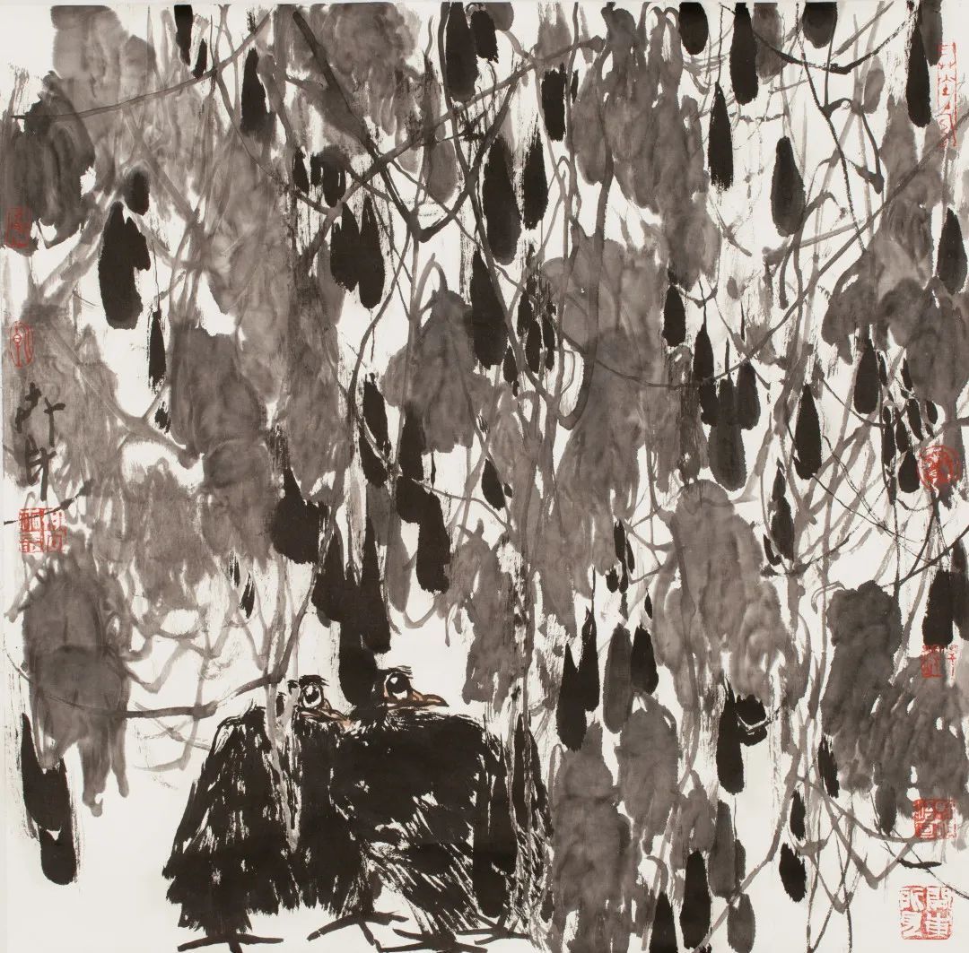 高卉民 花鸟 2007 中国画