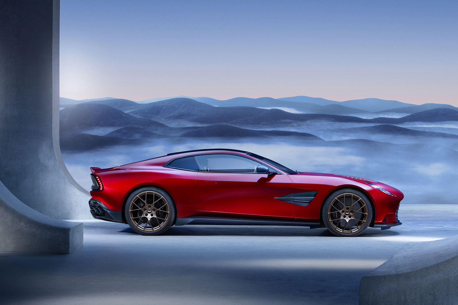 阿斯顿&middot;马丁发布全新Vanquish 每年产量限定低于1000台