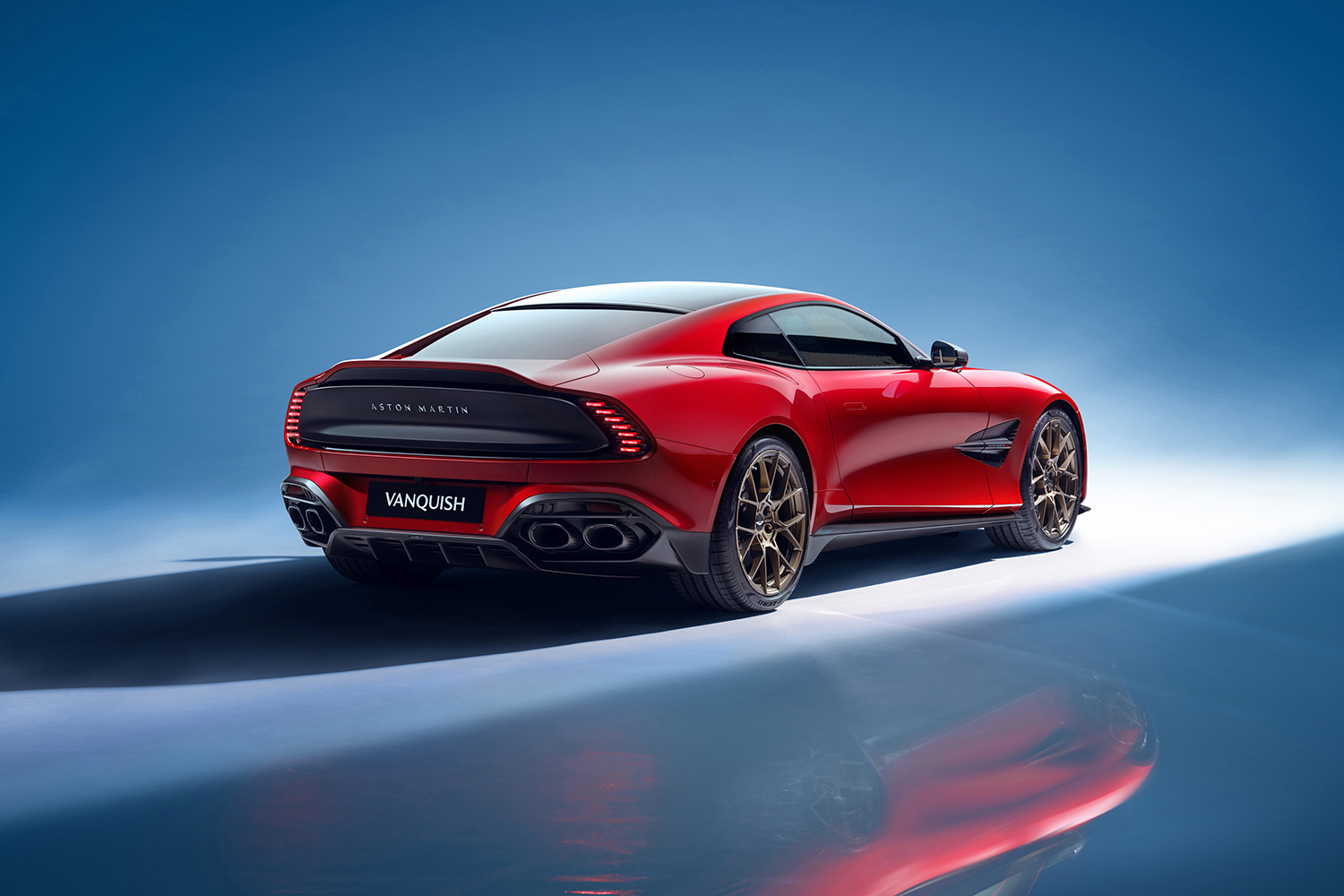 阿斯顿&middot;马丁发布全新Vanquish 每年产量限定低于1000台