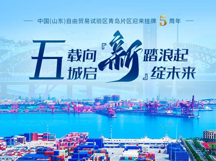 五载向“新”踏浪起·五城启“新”绽未来｜②5年发力五个重点产业！青岛自贸片区指向产业集聚！