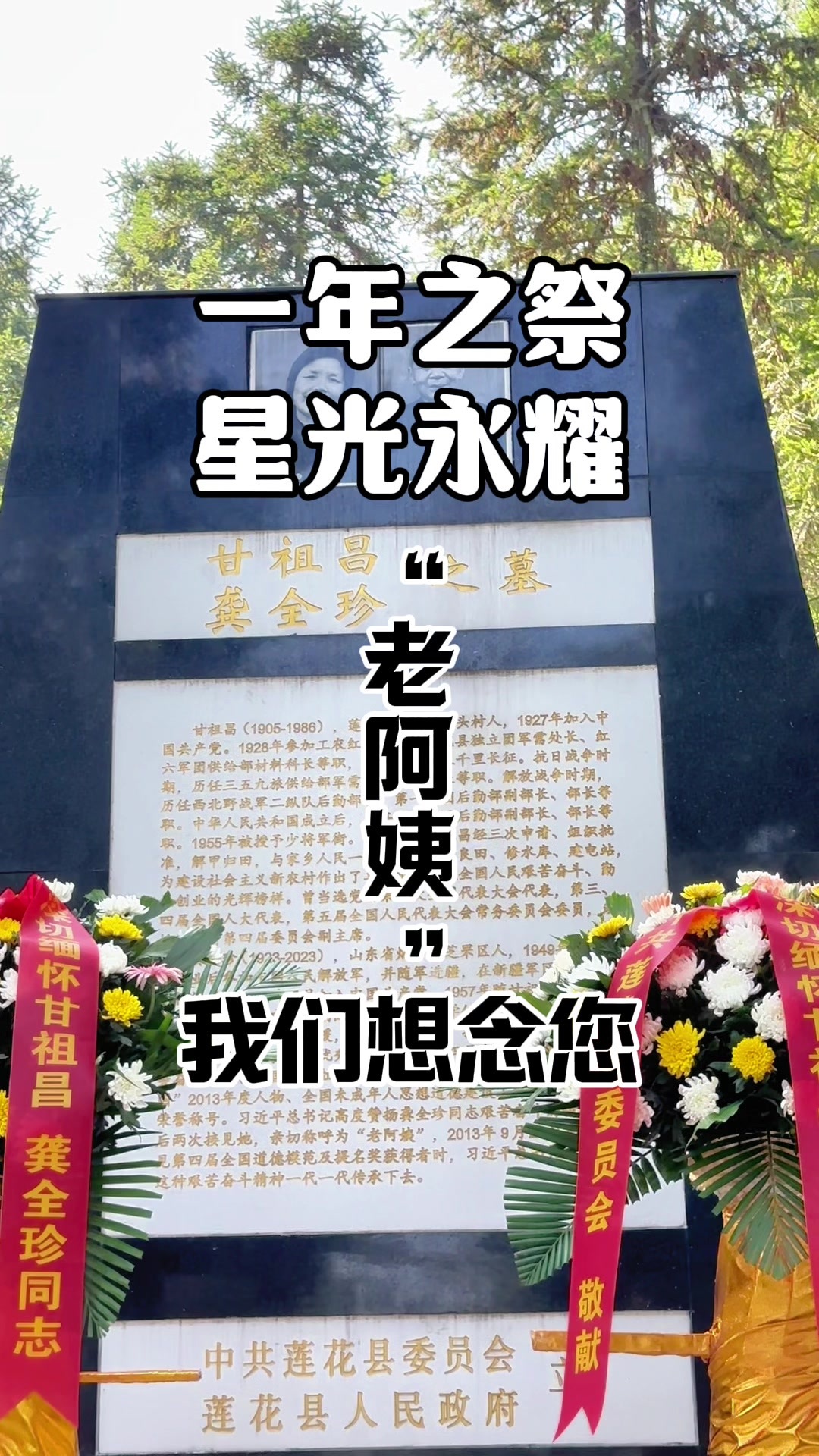 缅怀老阿姨龚全珍