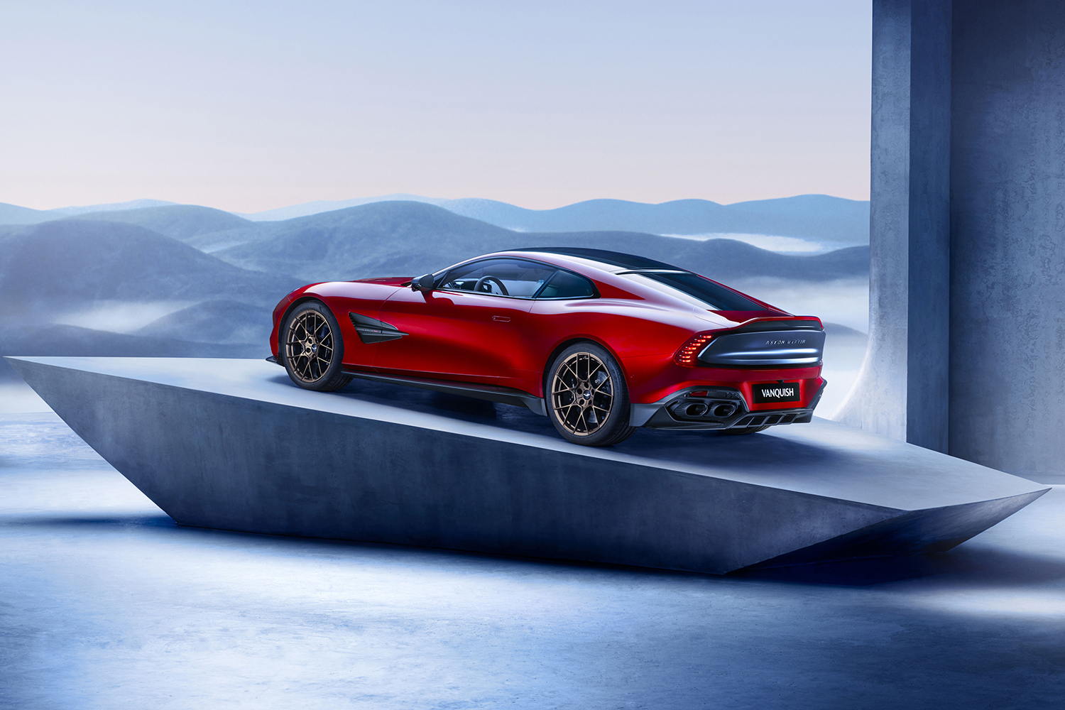 阿斯顿&middot;马丁发布全新Vanquish 每年产量限定低于1000台