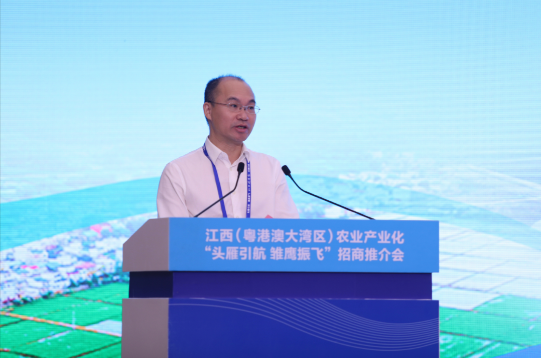 以"橘"会友 寻乌县委书记蓝贤林向大湾区企业发出邀请