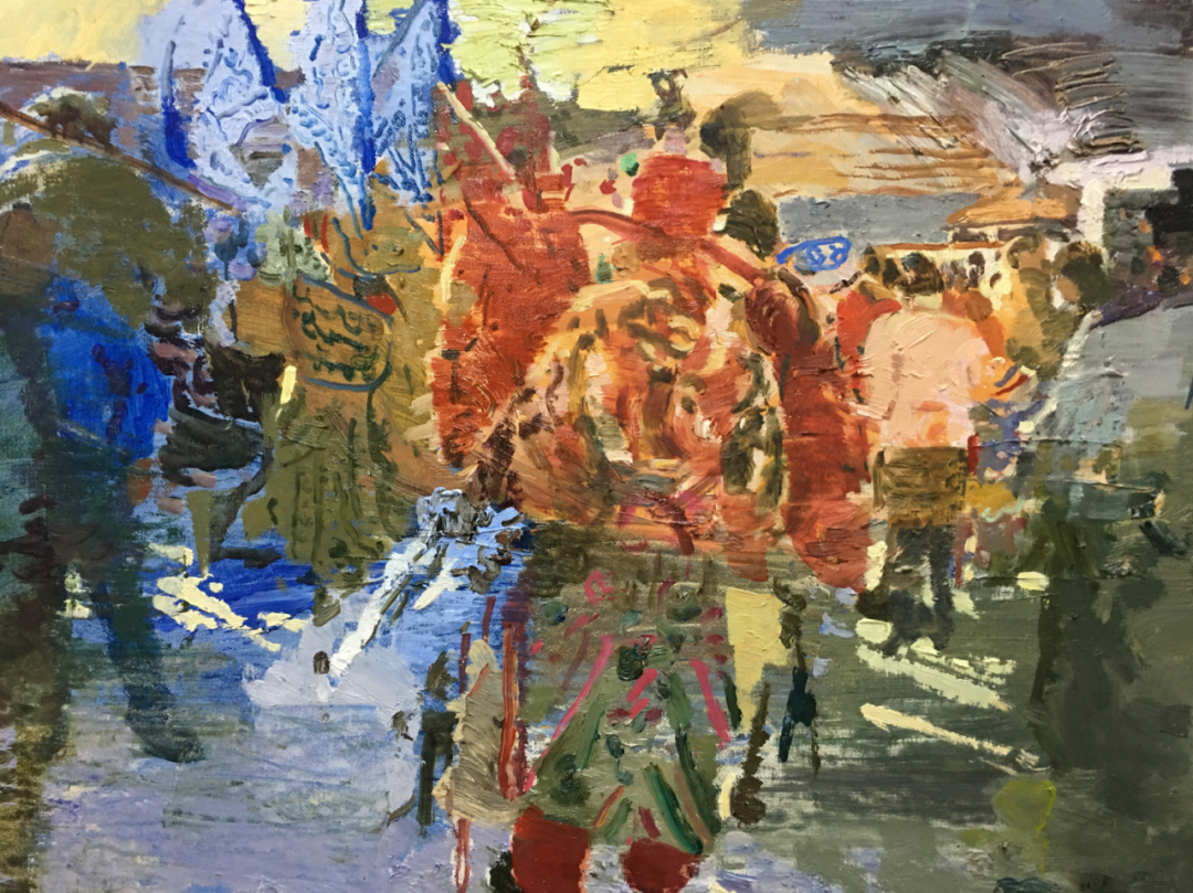 《向着光》布面油画 65&times;50cm 2018