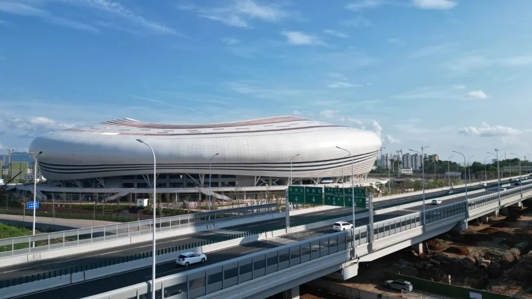 被称为赣州“鸟巢”！赣州市全民健身中心一期项目完工