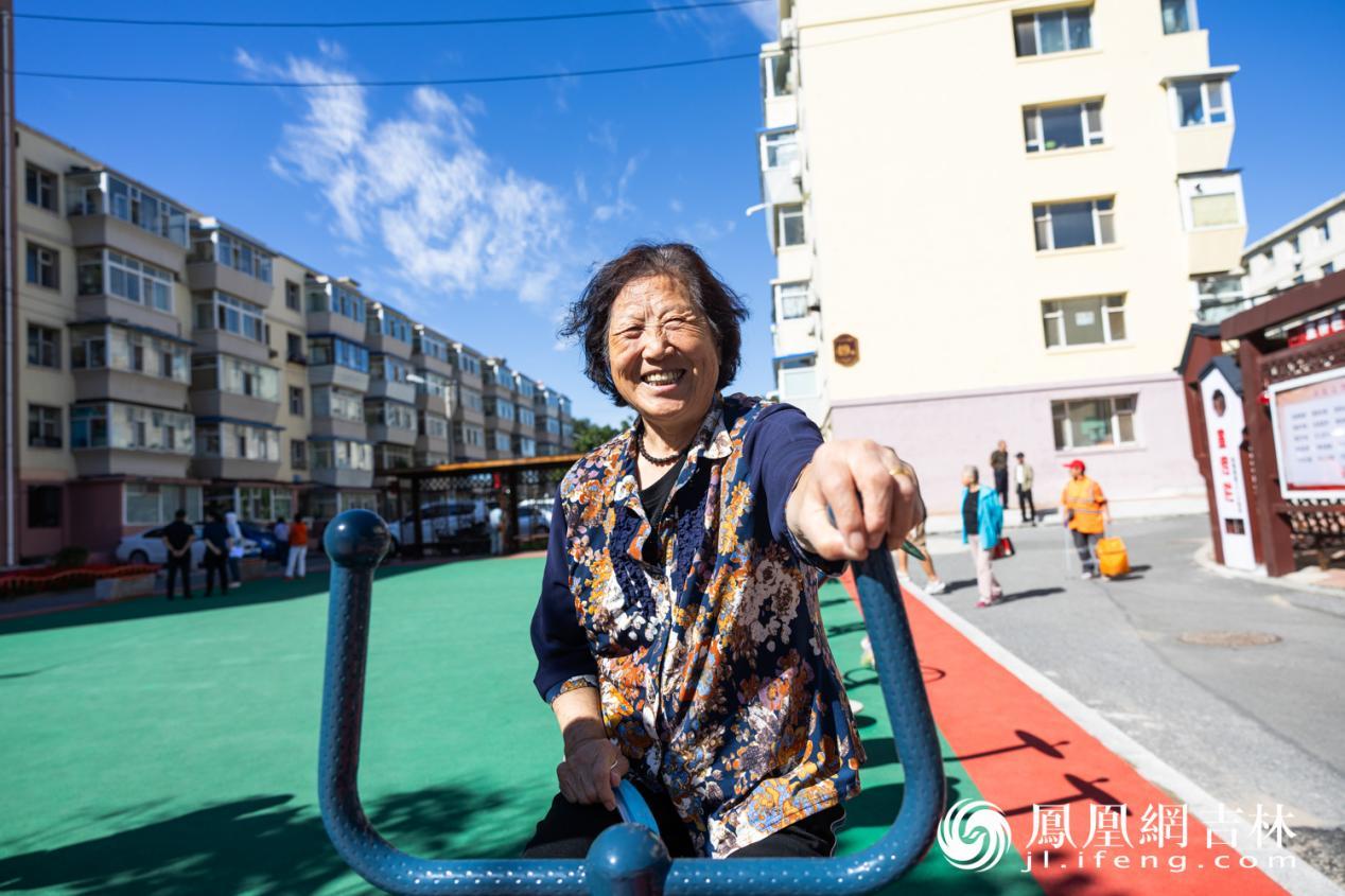 小区环境变好，居民住着舒心。