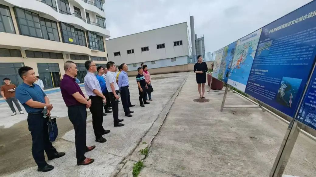 新会区政协教科卫体和文化文史委员会到崖门渔港调研