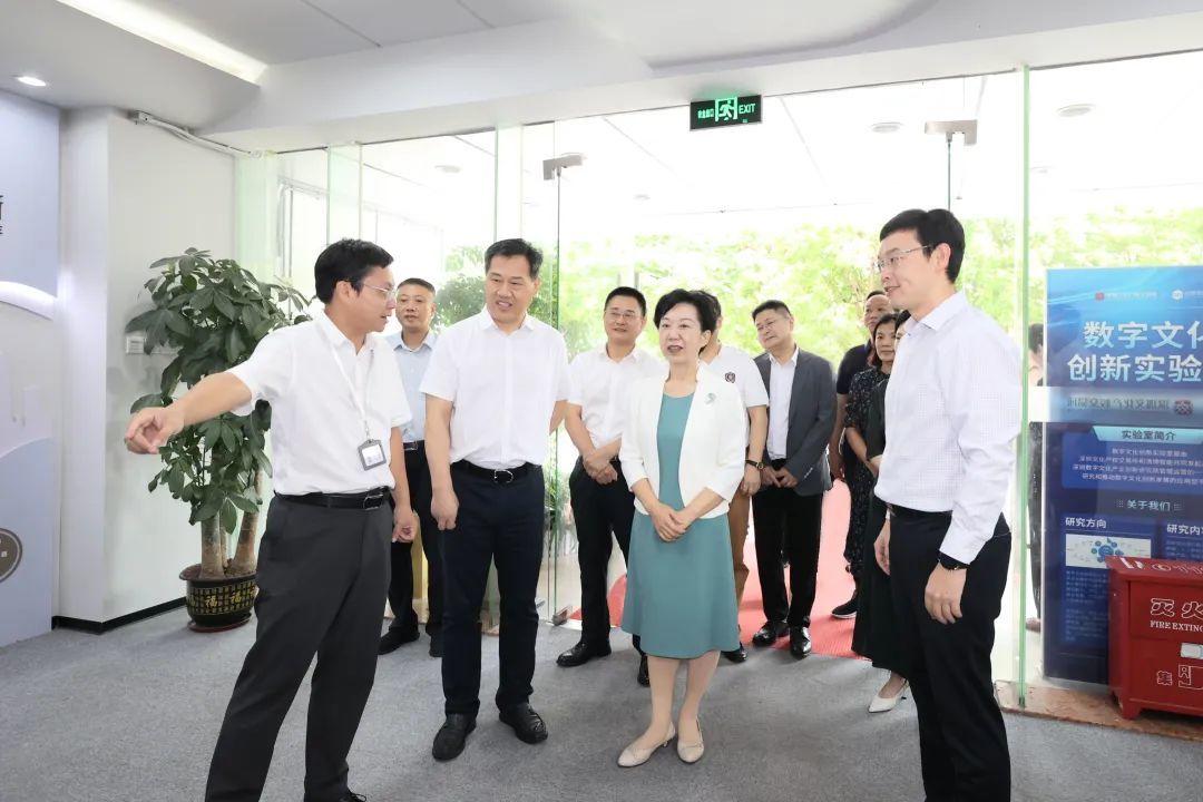 胡雪梅走访考察深圳文化产权交易所