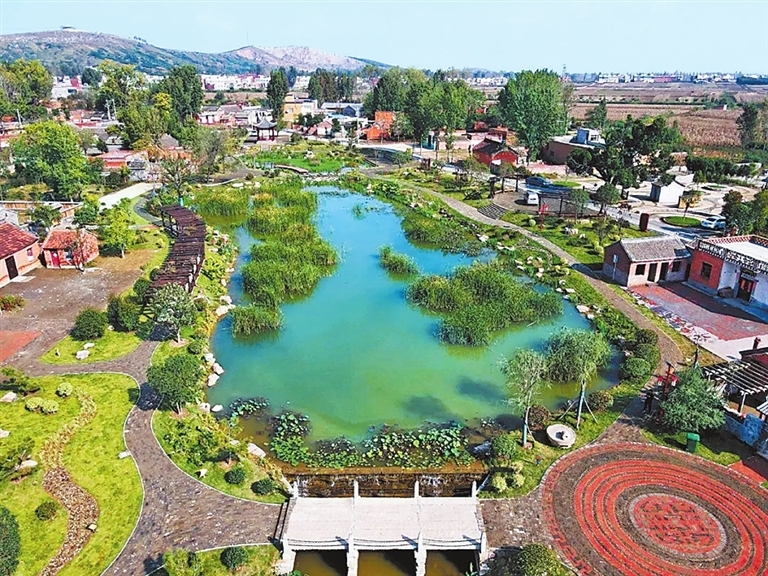 韩营村如今是远近闻名的“中国美丽休闲乡村”。 盛志国 摄