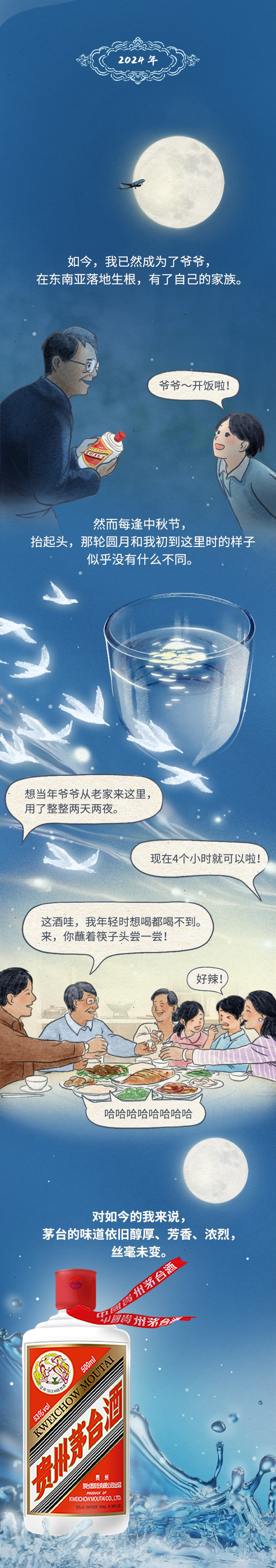 大鱼漫画丨华人的团圆，少不了这一口茅台