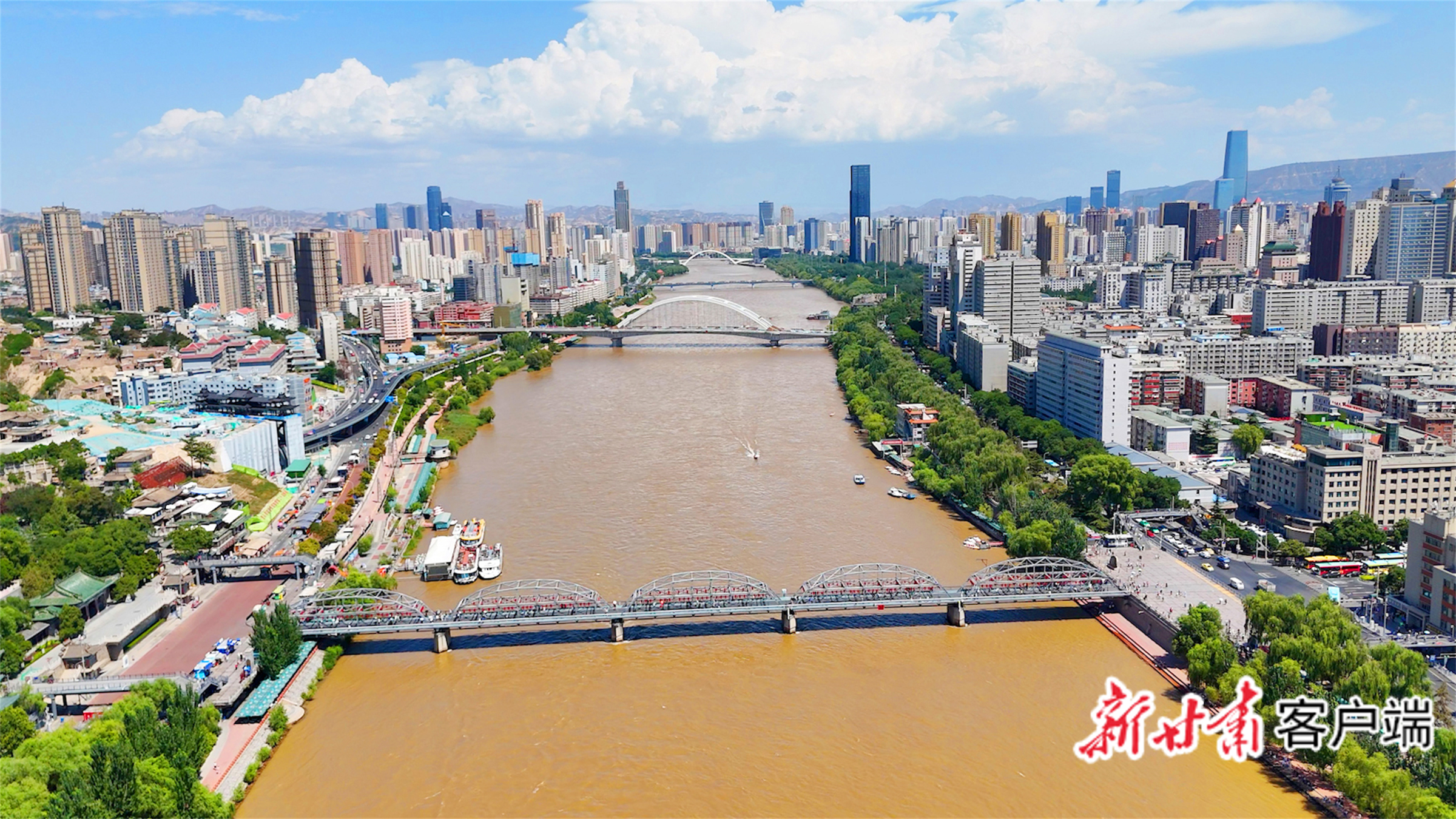 一座座大桥见证了兰州的发展