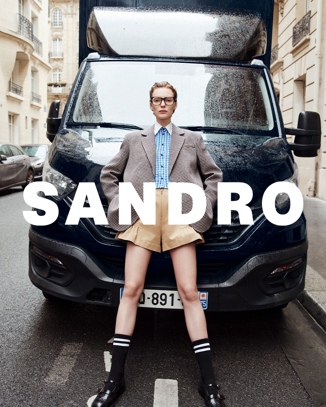 SANDRO 2024秋冬系列广告大片