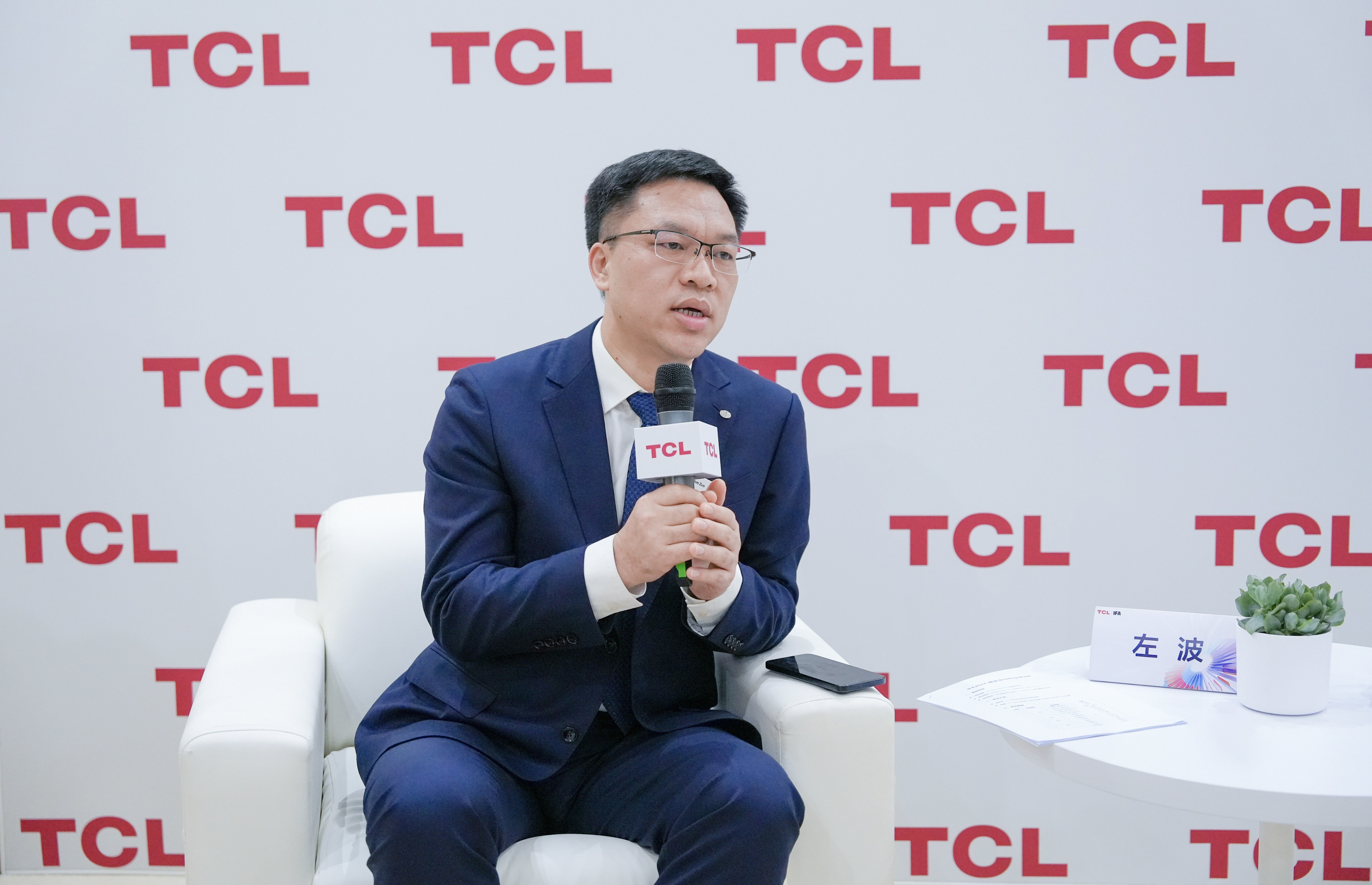 TCL实业泛智屏BU副总经理兼全球产品经营中心总经理左波