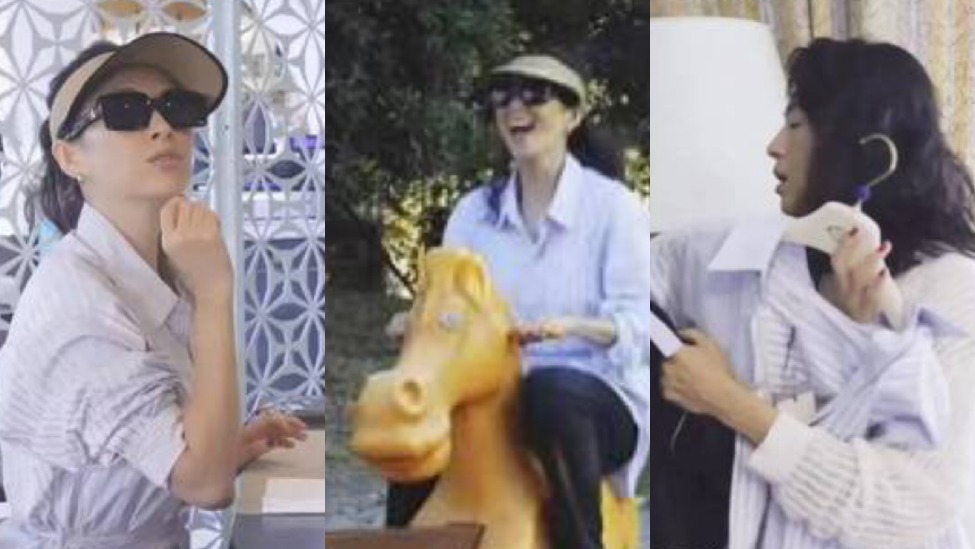 章子怡携子女共赴威尼斯电影节 一家三口在游乐园尽享欢乐时光封面图