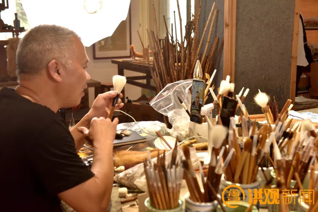 2024年全国轻工行业(毛笔制作工)职业技能竞赛总决赛10月17日在进贤县举行