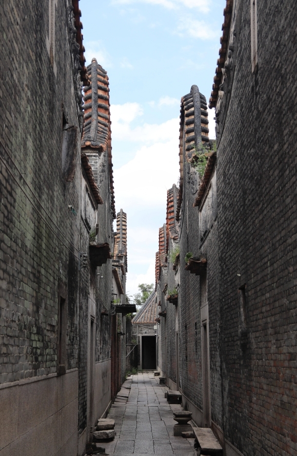 图：大旗头古村巷道