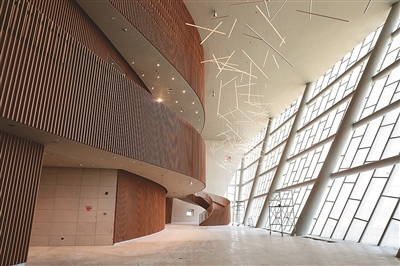 剧院室内精装修基本完工