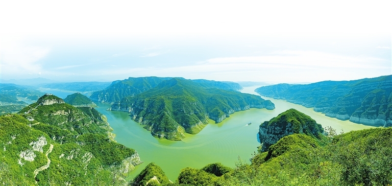 济源黄河三峡。 河南日报资料图片