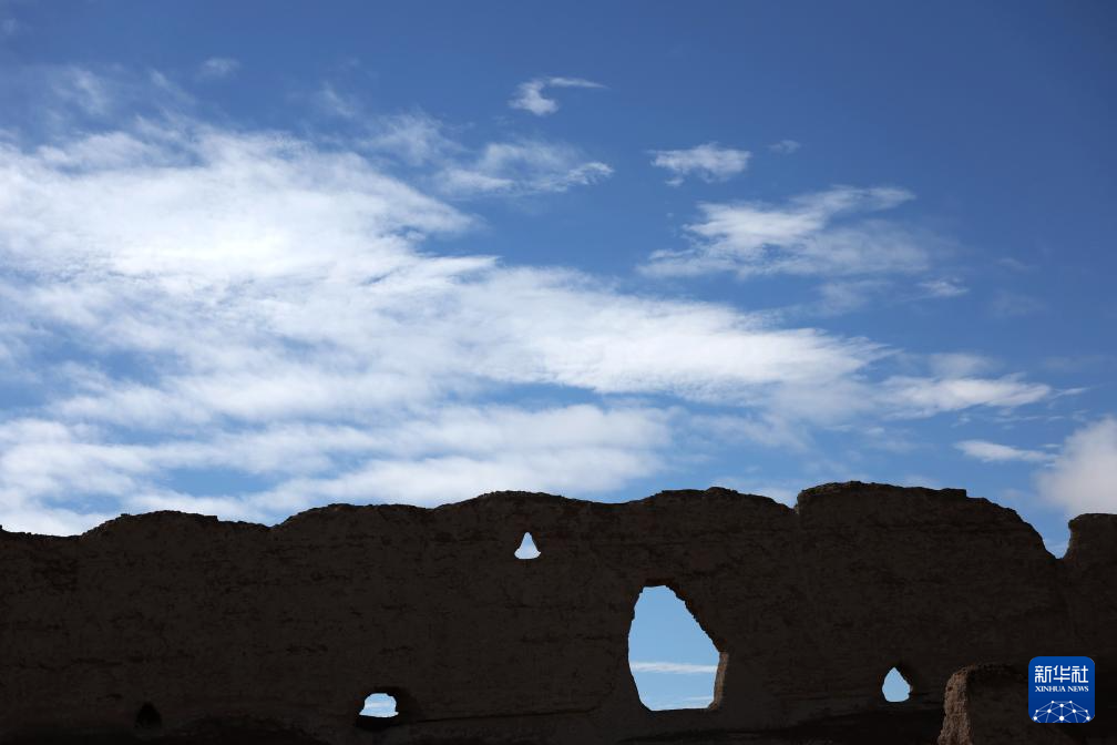 这是雨后的大方盘城景色（9月4日摄）　新华社记者　陈斌　摄