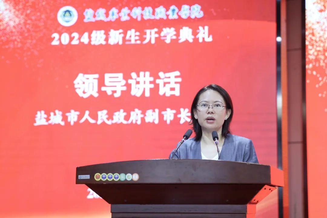 盐城市人民政府副市长王娟讲话