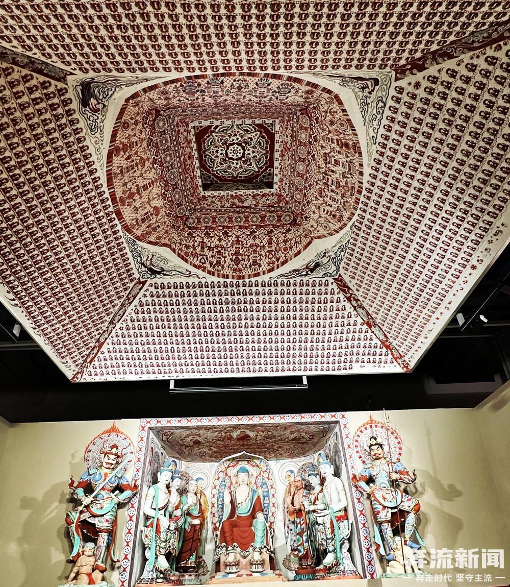 敦煌研究院成果展 奔流新闻记者 裴强
