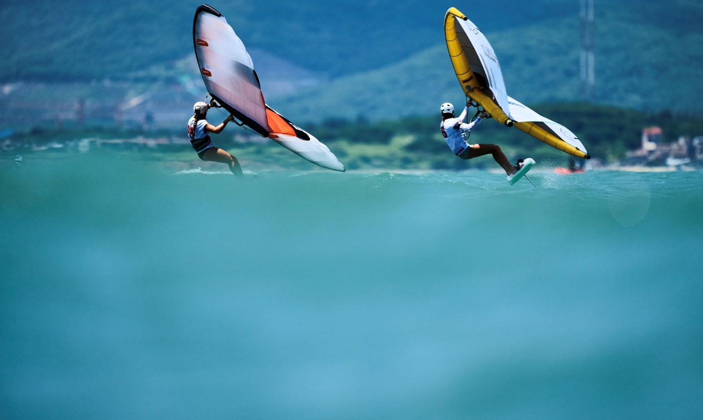 “沙洲优黄杯”2024年风筝板亚洲锦标赛暨中国风筝板巡回赛岱山站开幕