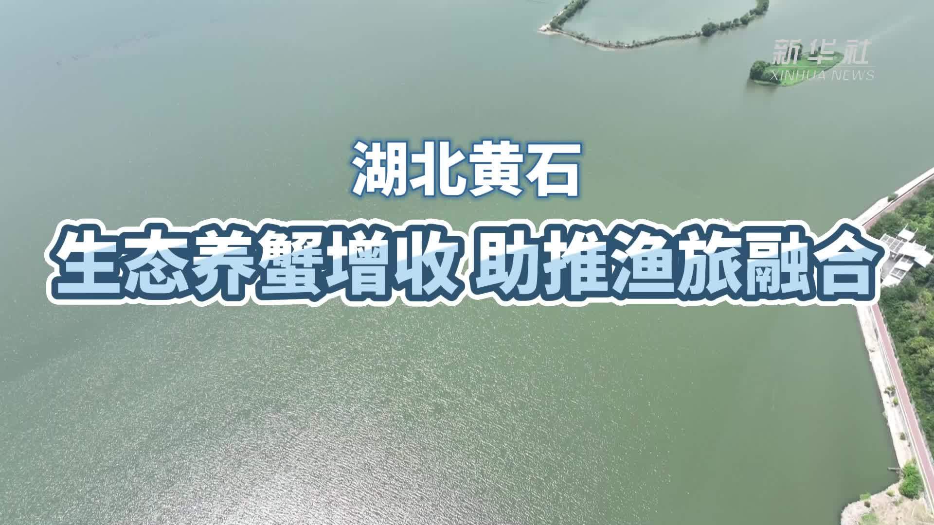 湖北黄石：生态养蟹增收 助推渔旅融合