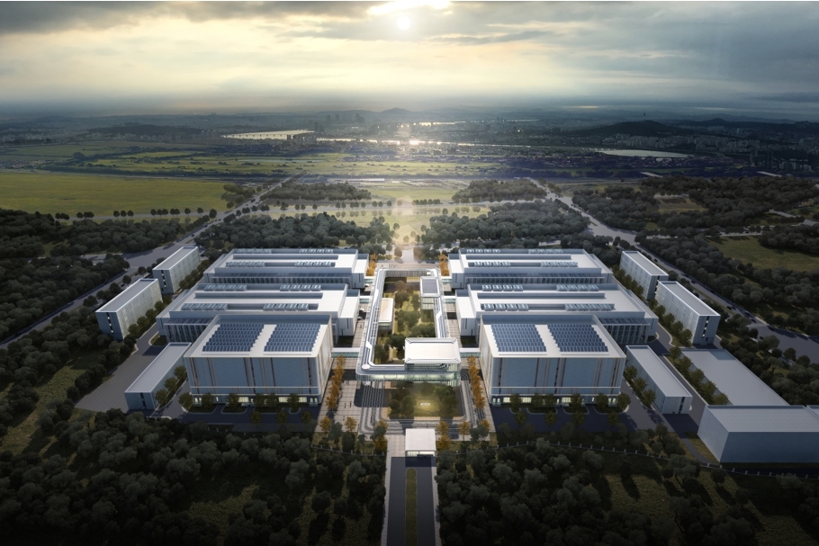 图为：张宣科技绿色数据中心规划图