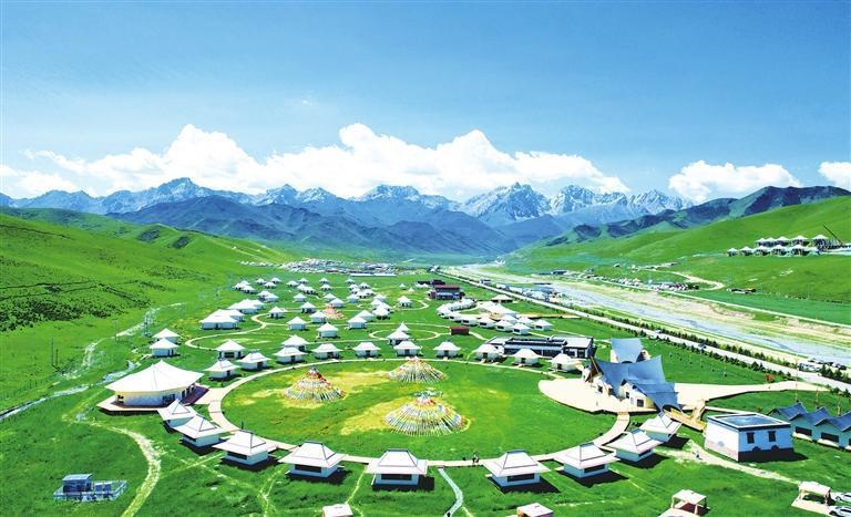 抓喜秀龙镇阿尼噶卓帐篷城 金奉乾