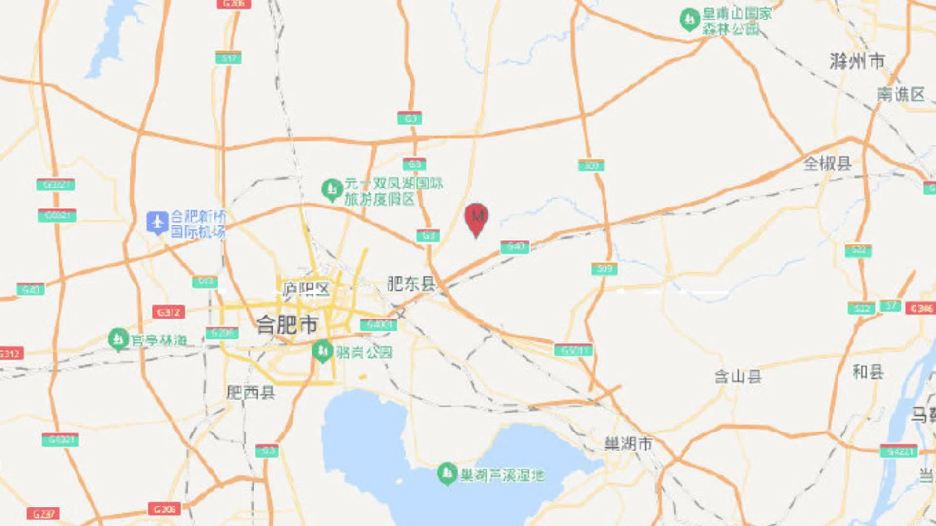 合肥市肥东县发生4.7级地震，多辆列车晚点，乘客：列车暂停近1小时后才重新行驶