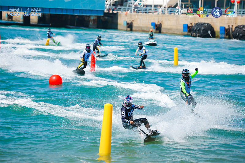 2024年中国动力冲浪板公开赛(青岛站)开赛