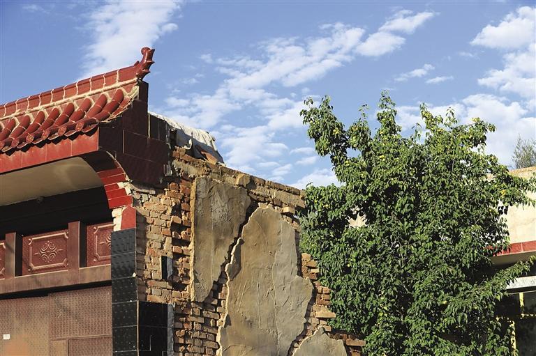 部分受灾房屋被列为地震遗址