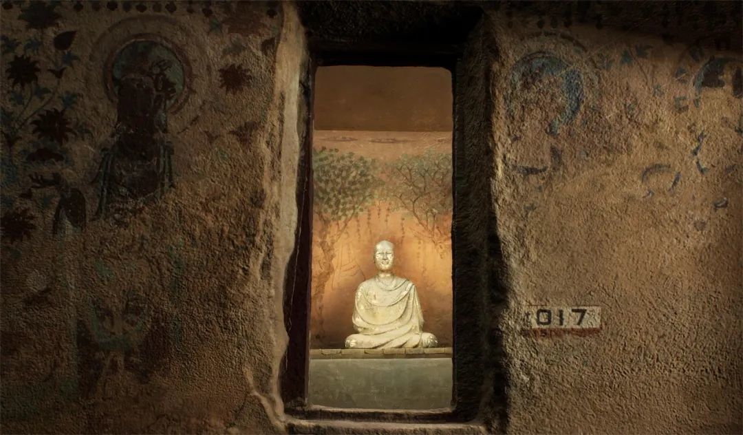 敦煌莫高窟第17窟,即举世闻名的藏经洞。(图/数字藏经洞)