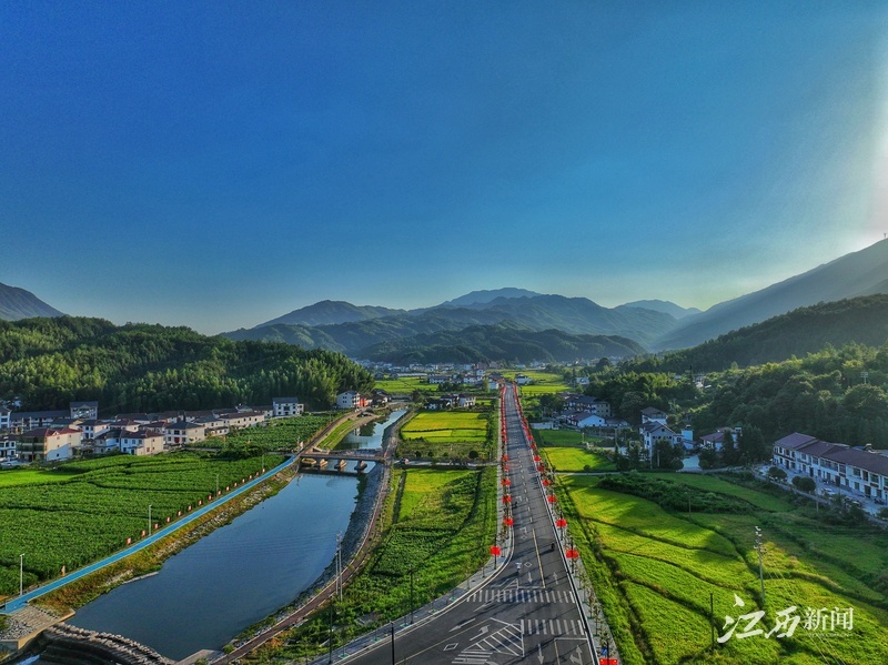 中源乡风景如画，景色宜人。摄影丨江西日报全媒体记者陈璋