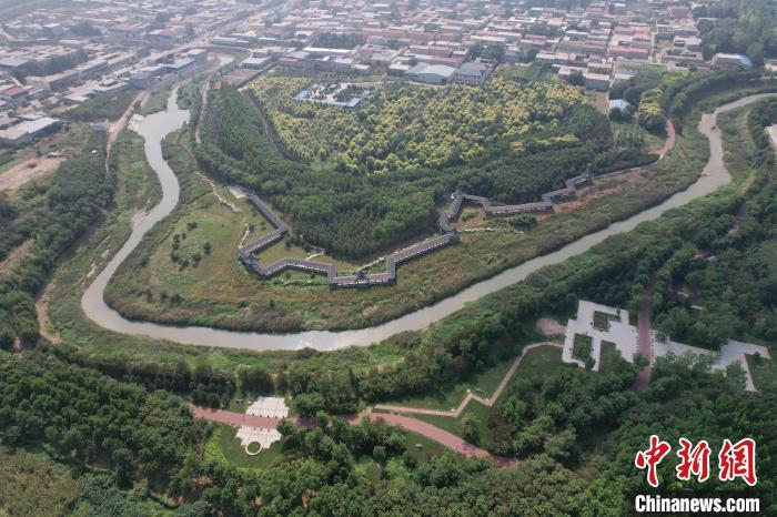 河北邢台：昔日“臭水沟”变身生态绿廊