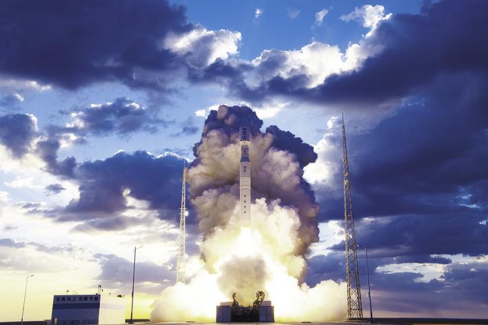 “吉林一号”SAR01A星在酒泉卫星发射中心成功发射。 （长光卫星技术股份有限公司供图）