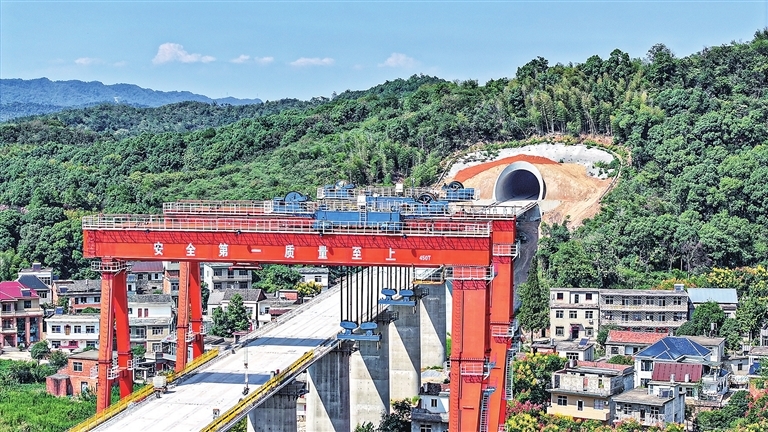 昌九高铁CJZQ-1标项目建设有序推进（图）