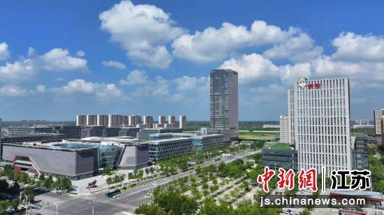 以京东为代表的数字经济发展迅猛。宿迁市委宣传部供图